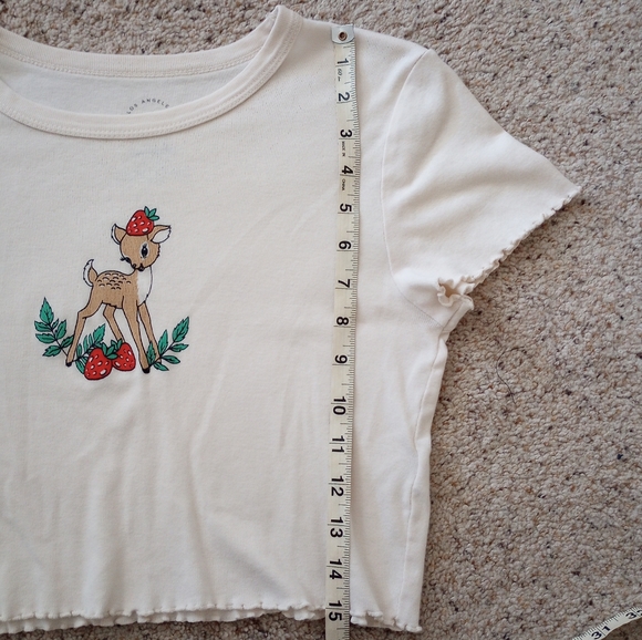 PS / LA Baby Doe Cropped T-shirt - Picture 2 of 4